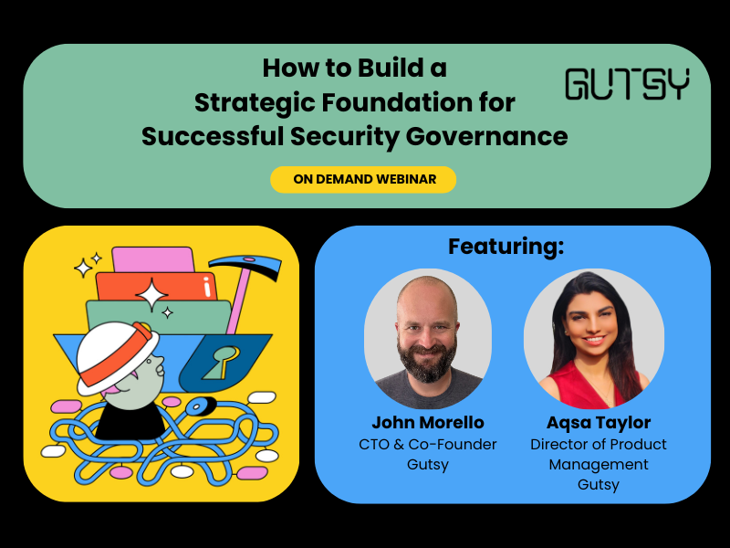 register for the webinar how to build a strategic foundation for successful security governance